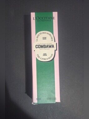 L'OCCITANE Combawa Hand Cream - Pink & Green Packaging NEW UNOPENED